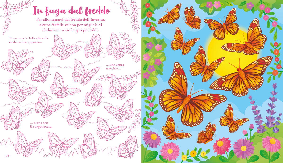 Gratta e gioca - Farfalle - Usborne - pagine interne