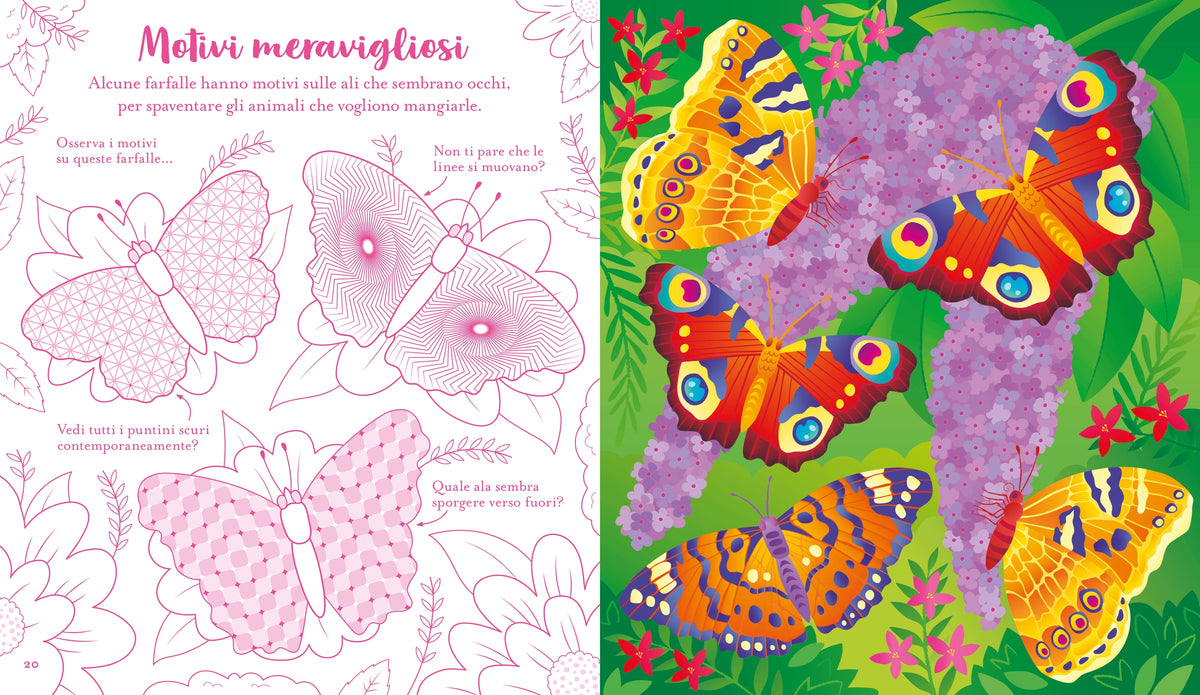 Gratta e gioca - Farfalle - Usborne - pagine interne