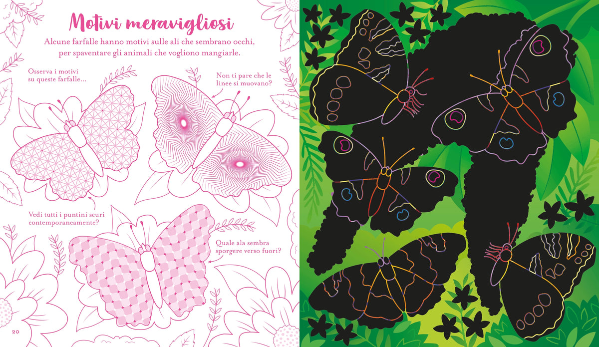 Gratta e gioca - Farfalle - Usborne - pagine interne