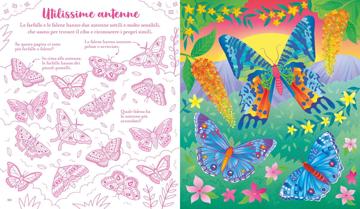 Gratta e gioca - Farfalle - Usborne - pagine interne