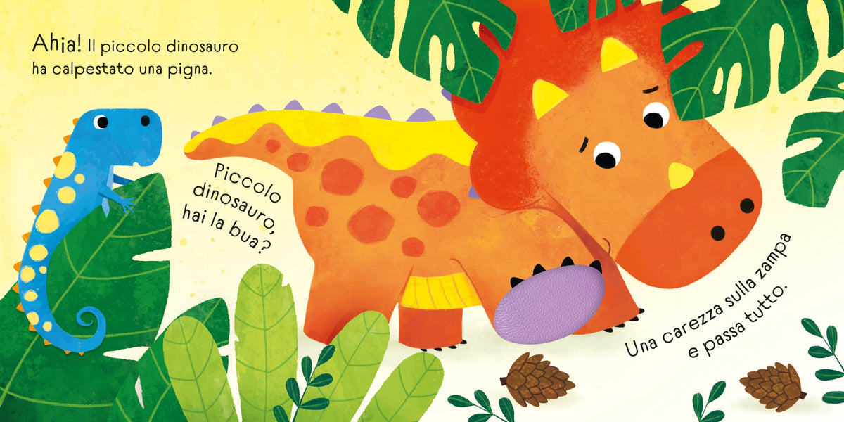 Dinosauro ha la bua - Usborne - pagine interne