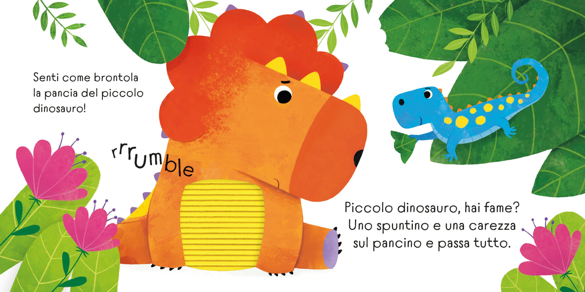 Dinosauro ha la bua - Usborne - pagine interne