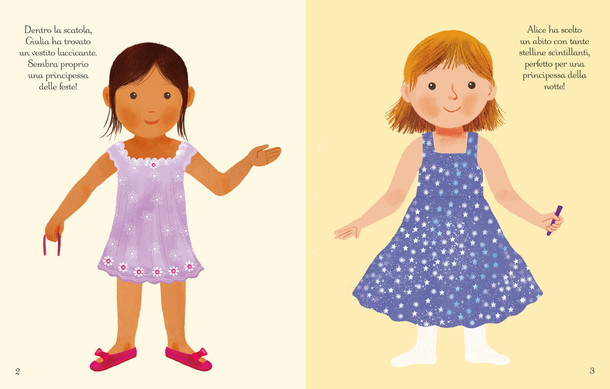 Bamboline in maschera - Principesse - Usborne - pagine interne