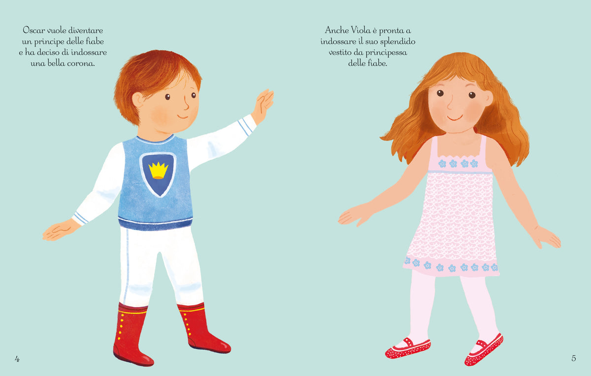 Bamboline in maschera - Principesse - Usborne - pagine interne