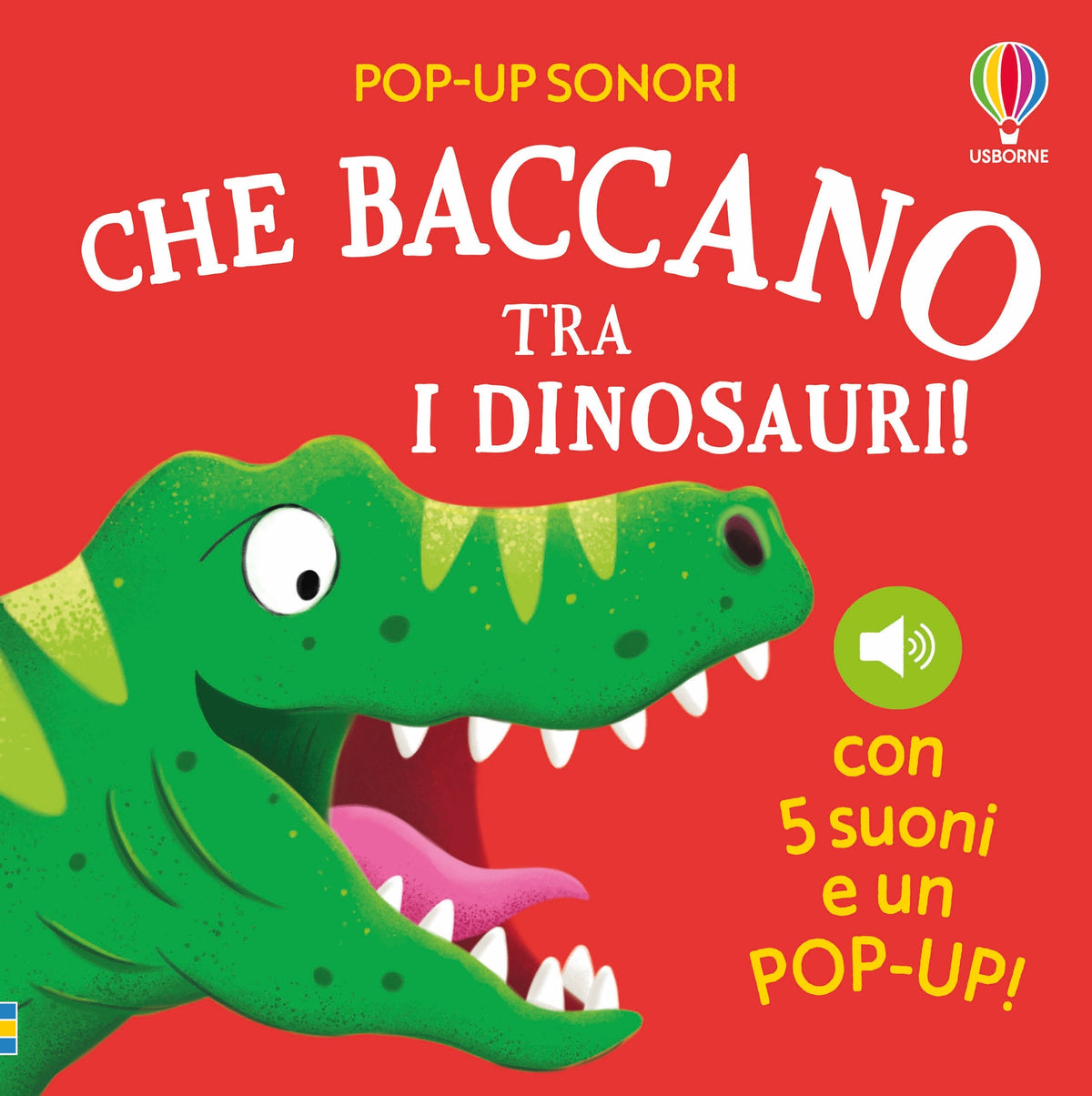 Che baccano tra i dinosauri! - Sam Taplin - Usborne - copertina