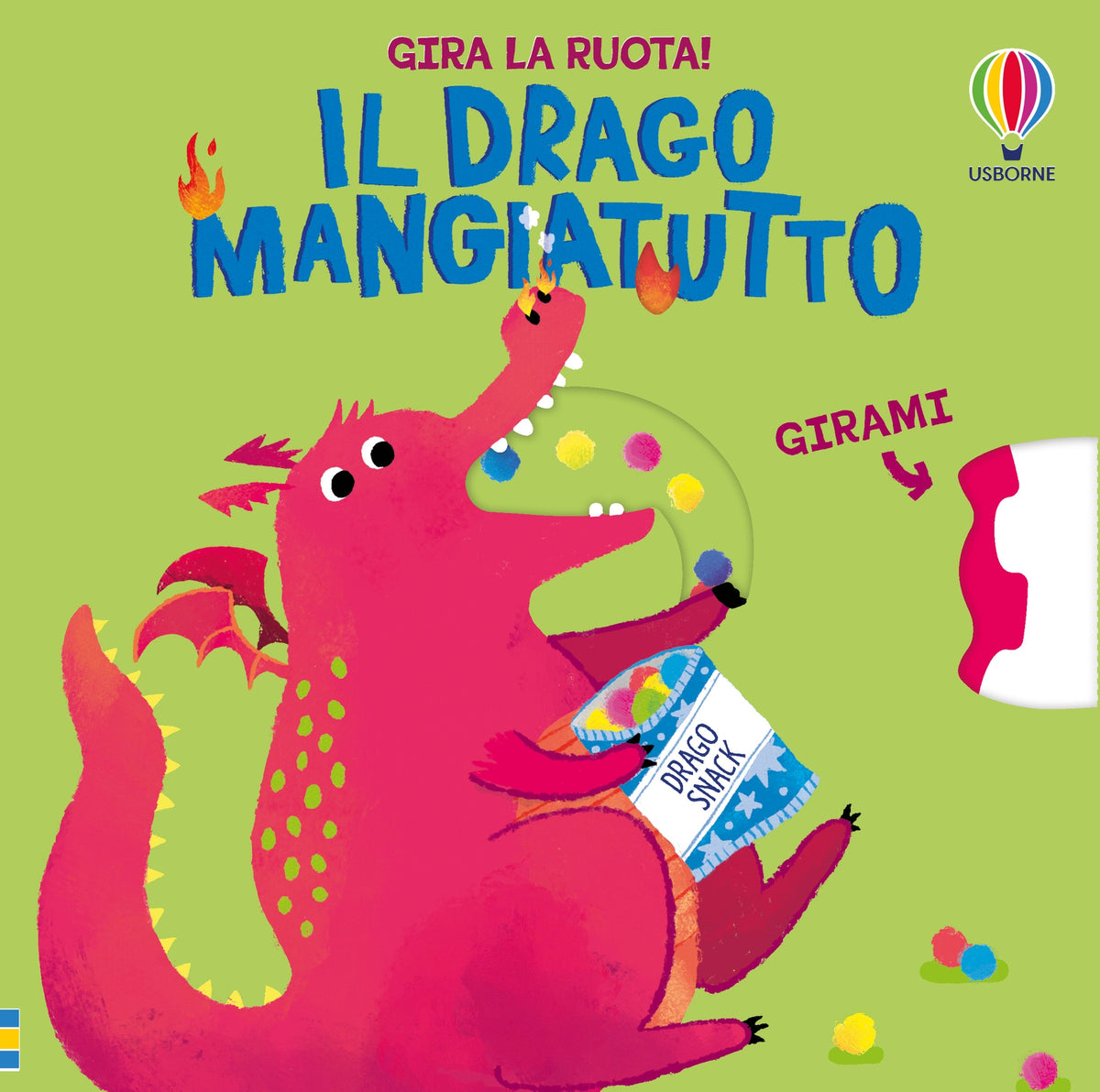 Il drago mangiatutto - Anna Milbourne - Usborne - copertina