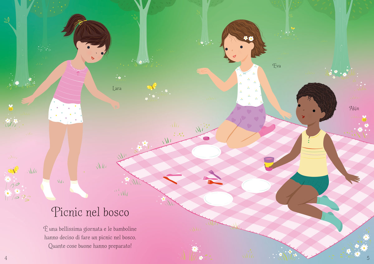 Vesto le bamboline - Evviva l'estate! - Usborne - pagine interne