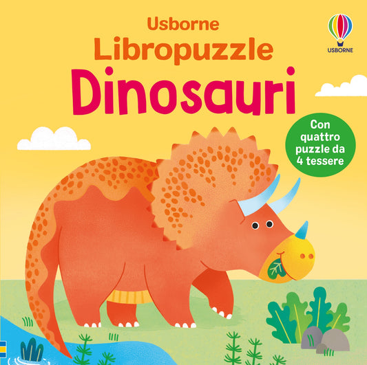Libropuzzle - Dinosauri - Matthew Oldham - Usborne - copertina