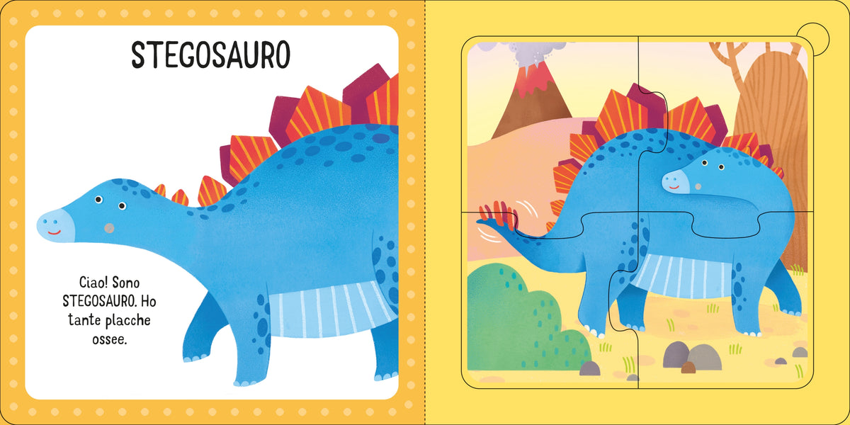 Libropuzzle - Dinosauri - Usborne - pagine interne