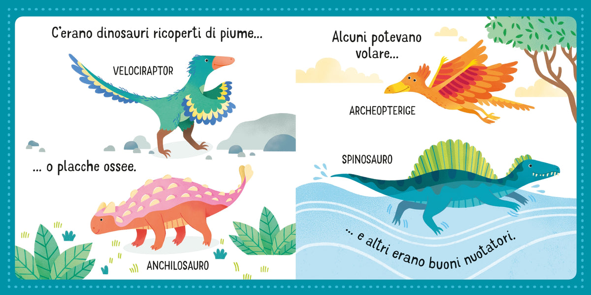 Libropuzzle - Dinosauri - Usborne - pagine interne