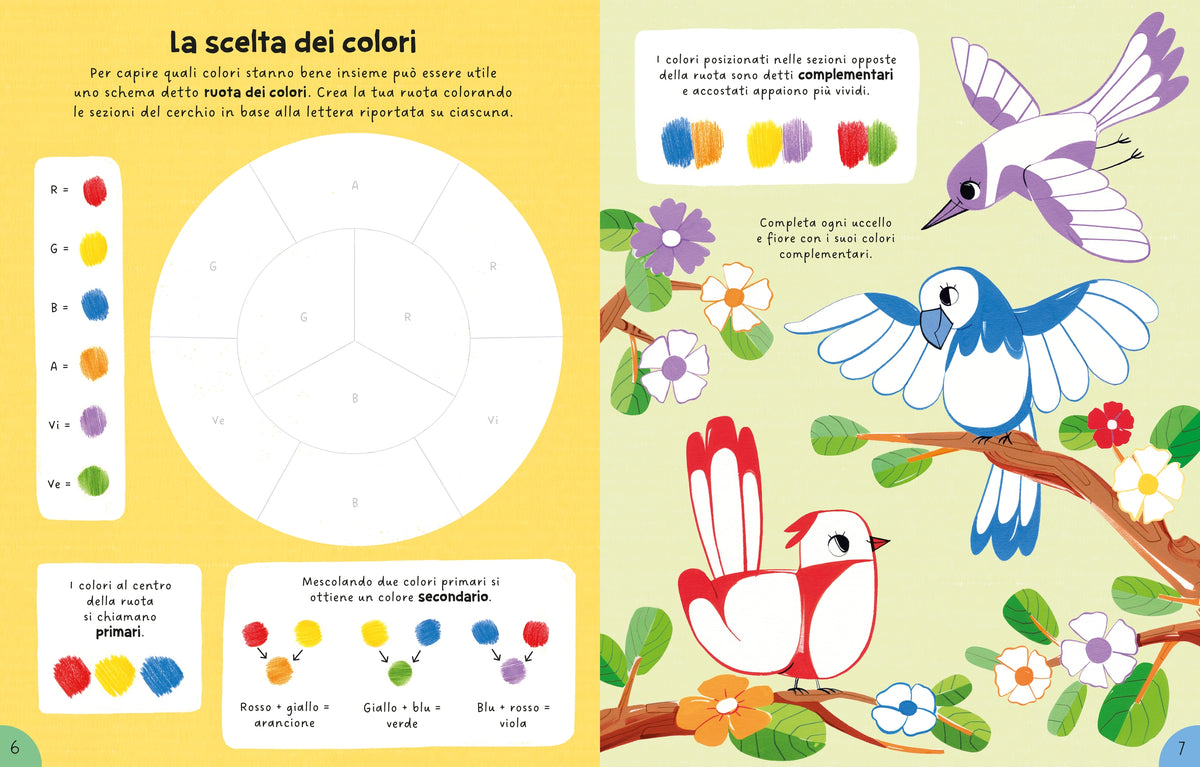 Il mio librone di attività - Arte - Usborne - pagine interne