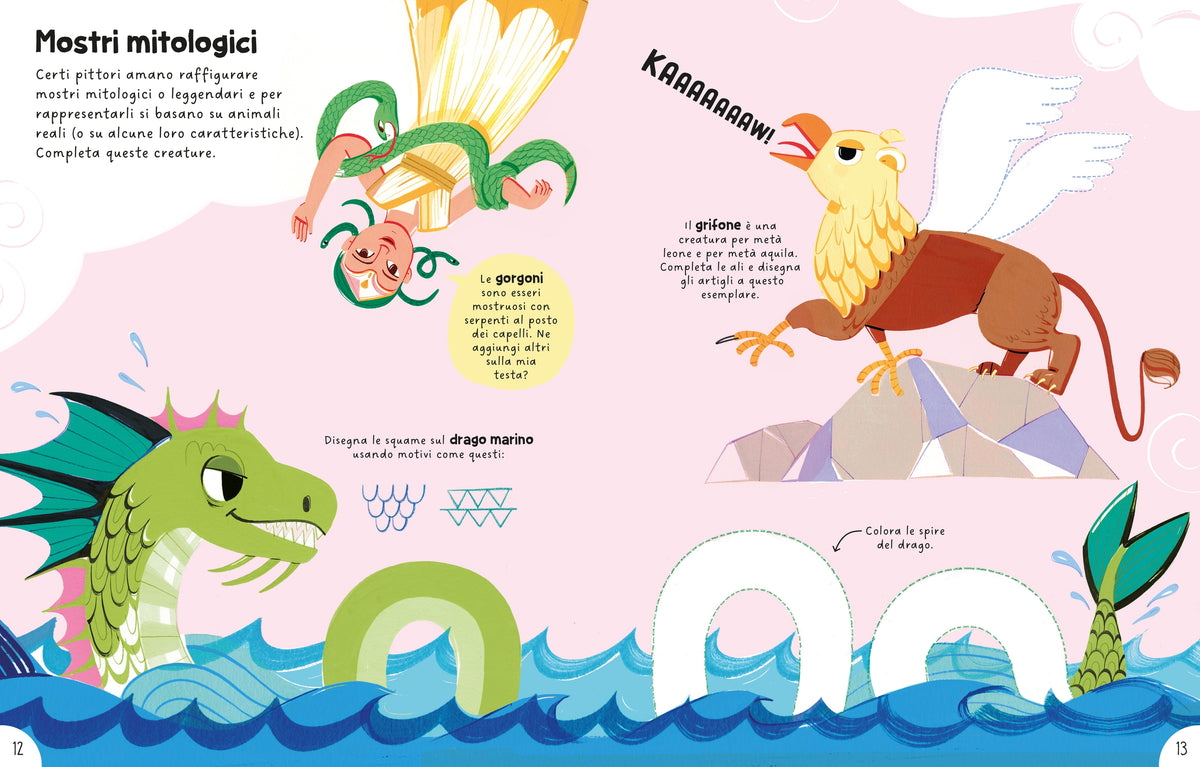 Il mio librone di attività - Arte - Usborne - pagine interne