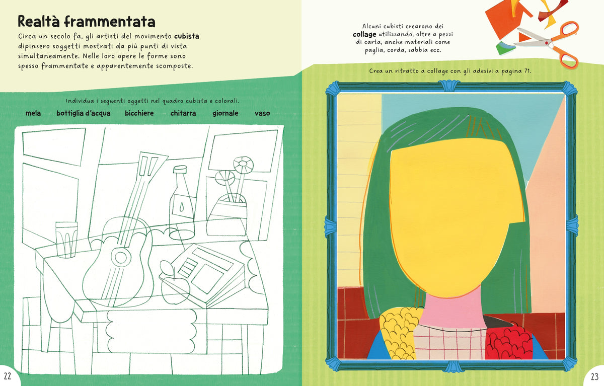 Il mio librone di attività - Arte - Usborne - pagine interne