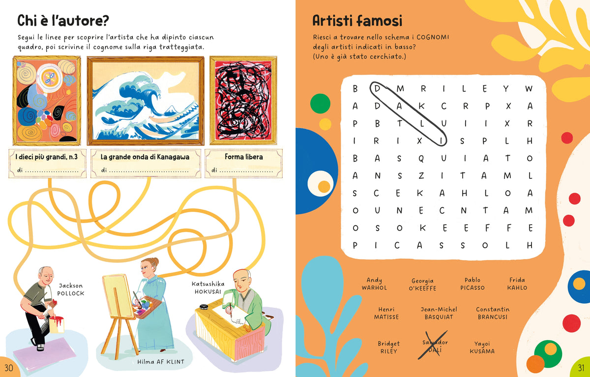 Il mio librone di attività - Arte - Usborne - pagine interne