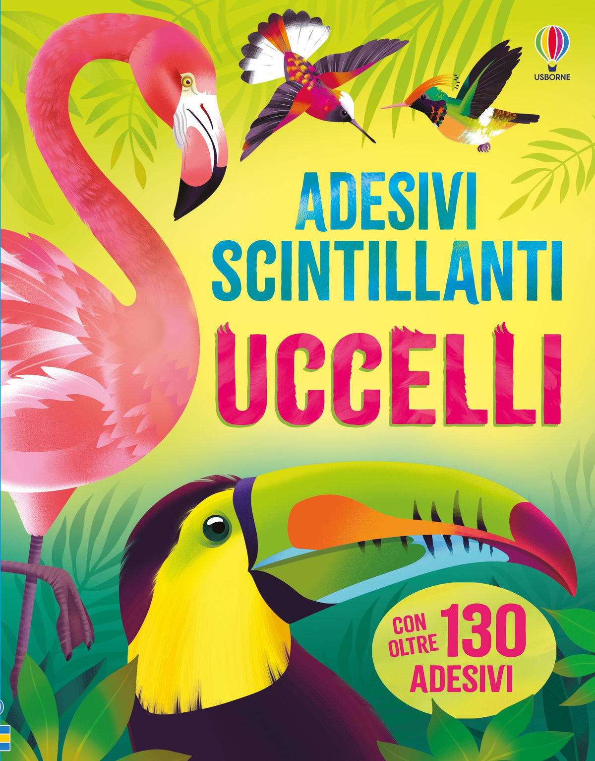 Adesivi scintillanti - Uccelli - Emily Bone, Alice James - Usborne - copertina