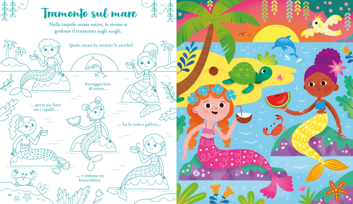 Gratta e gioca - Sirene - Usborne - pagine interne