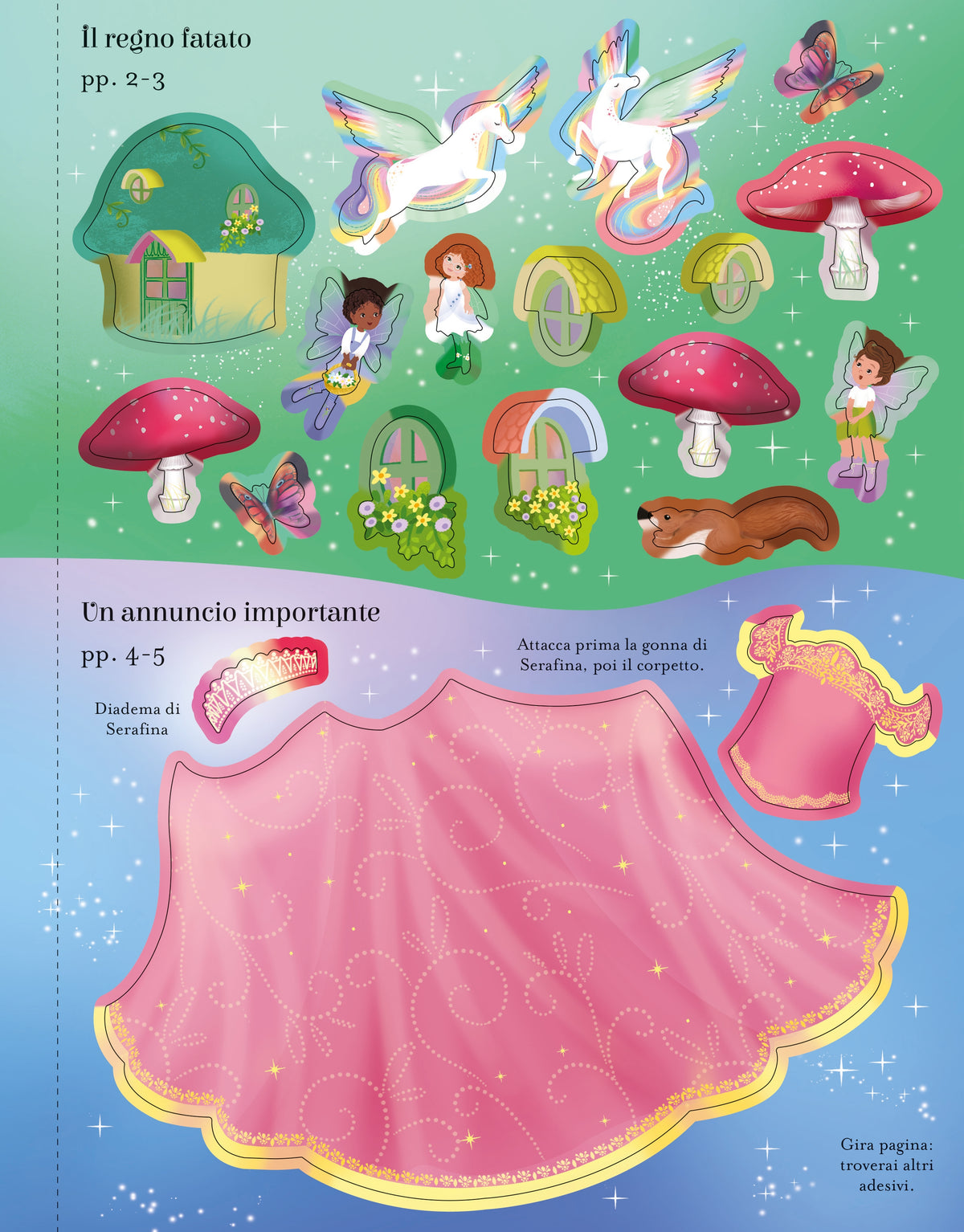 Il ballo delle fate - Libro di attività - Usborne - pagine interne