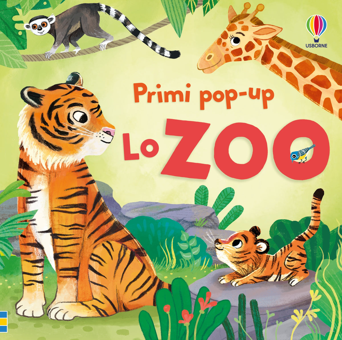 Primi pop-up - Lo zoo - Micaela Tapsell - Usborne - copertina