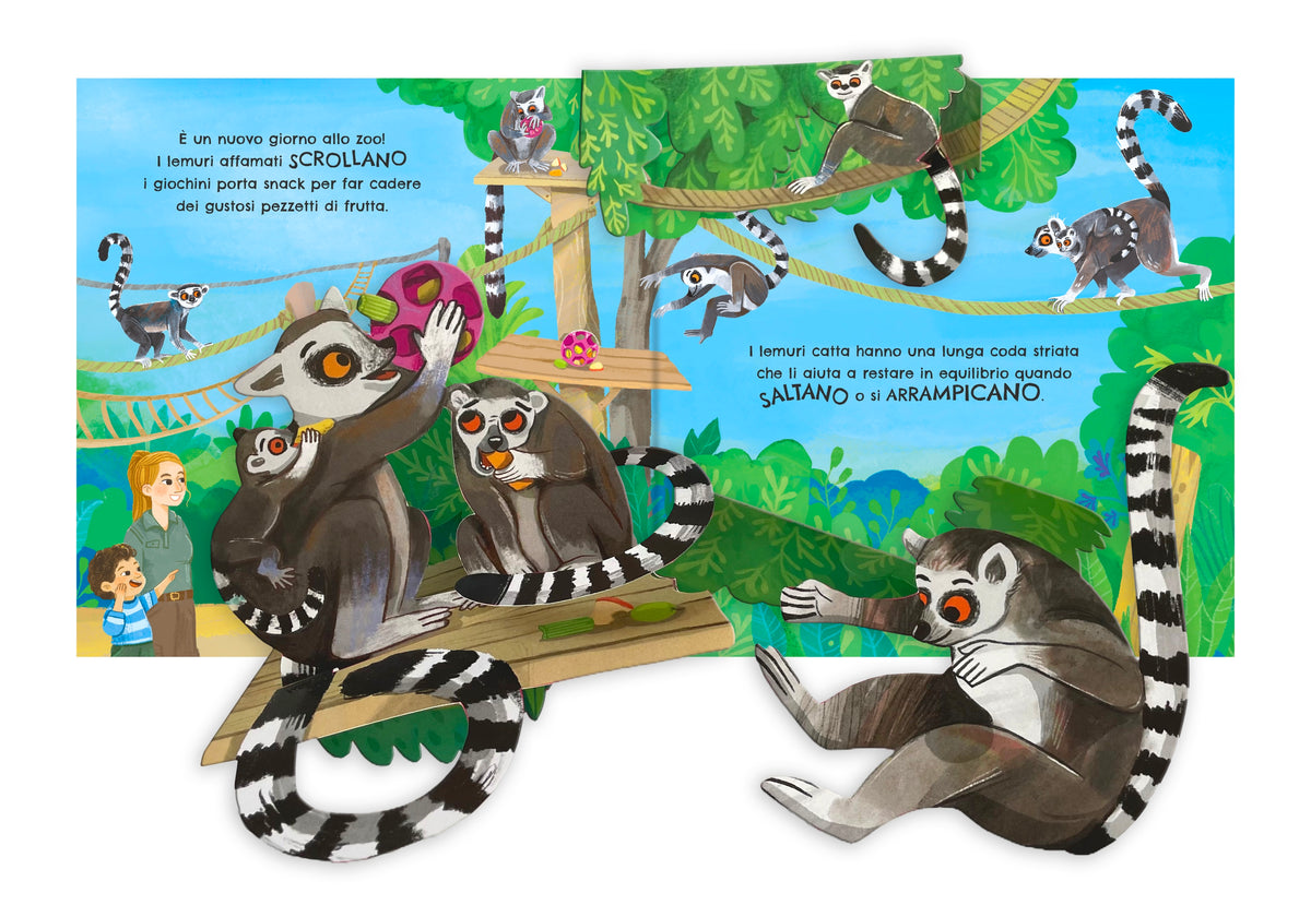 Primi pop-up - Lo zoo - Usborne - pagine interne