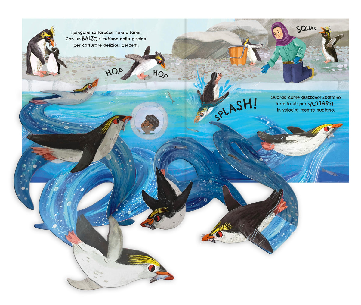 Primi pop-up - Lo zoo - Usborne - pagine interne
