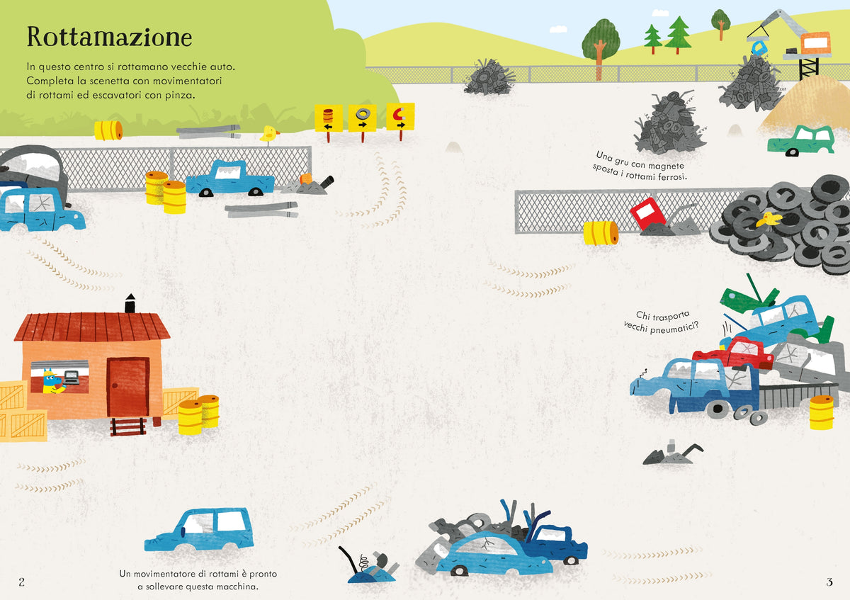 Macchine, a lavoro! - Usborne - pagine interne
