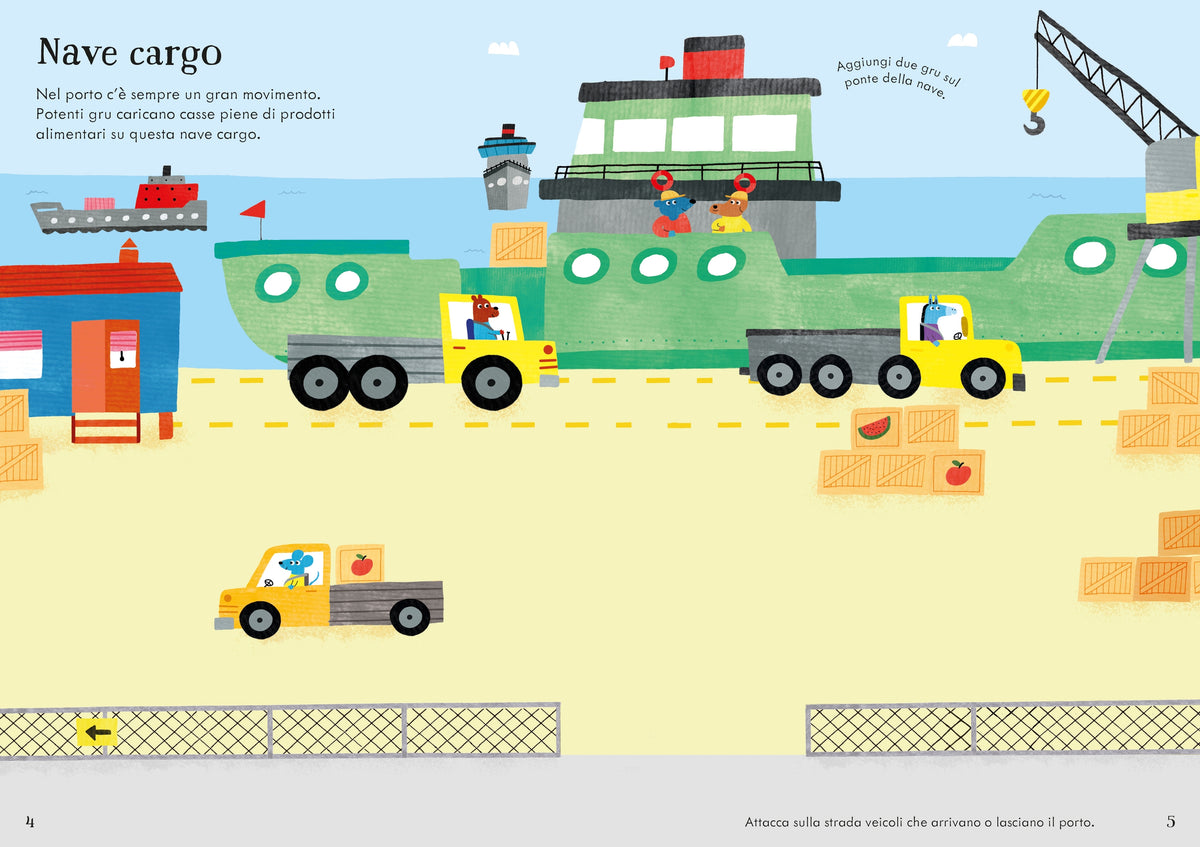 Macchine, a lavoro! - Usborne - pagine interne