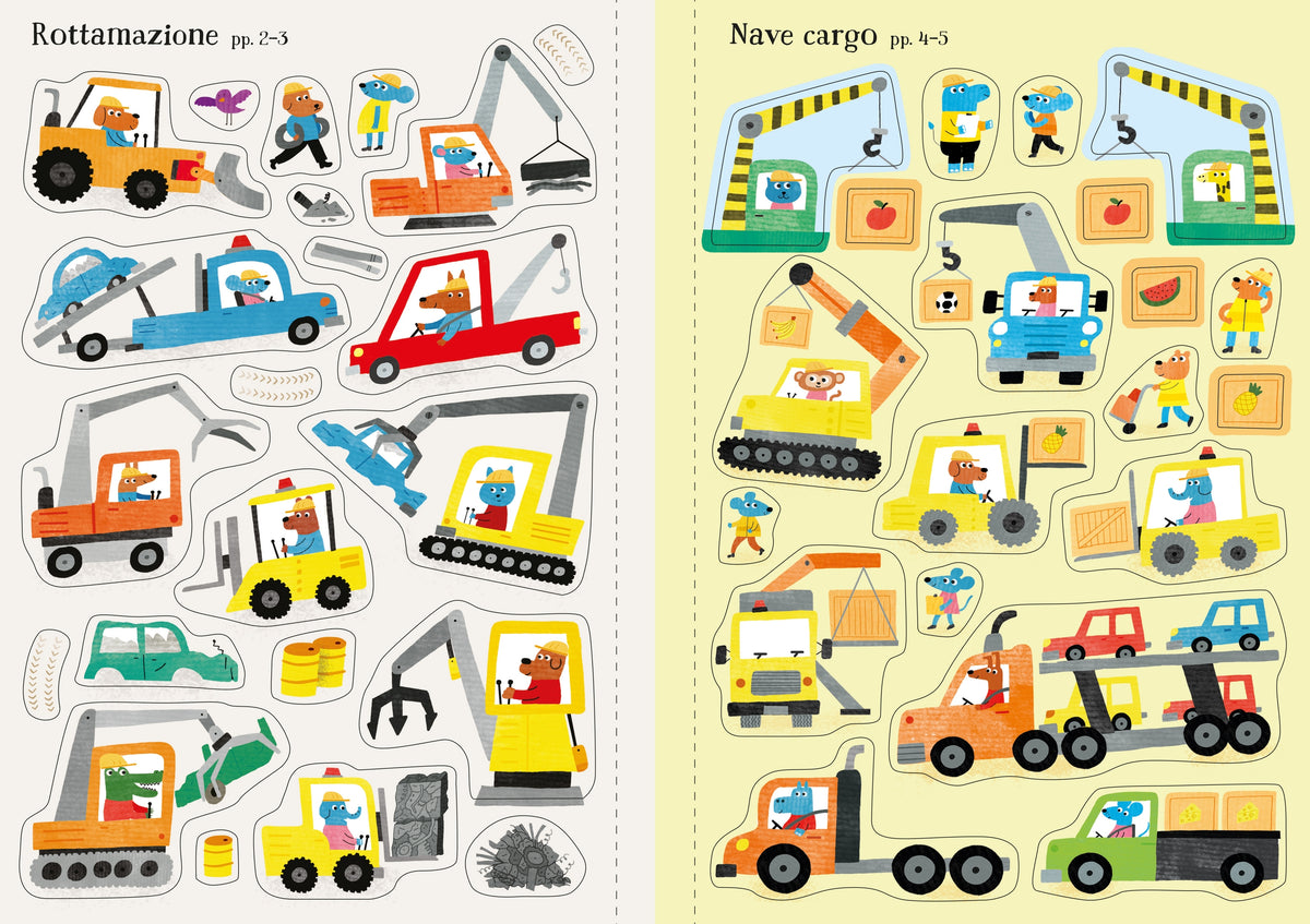 Macchine, a lavoro! - Usborne - pagine interne