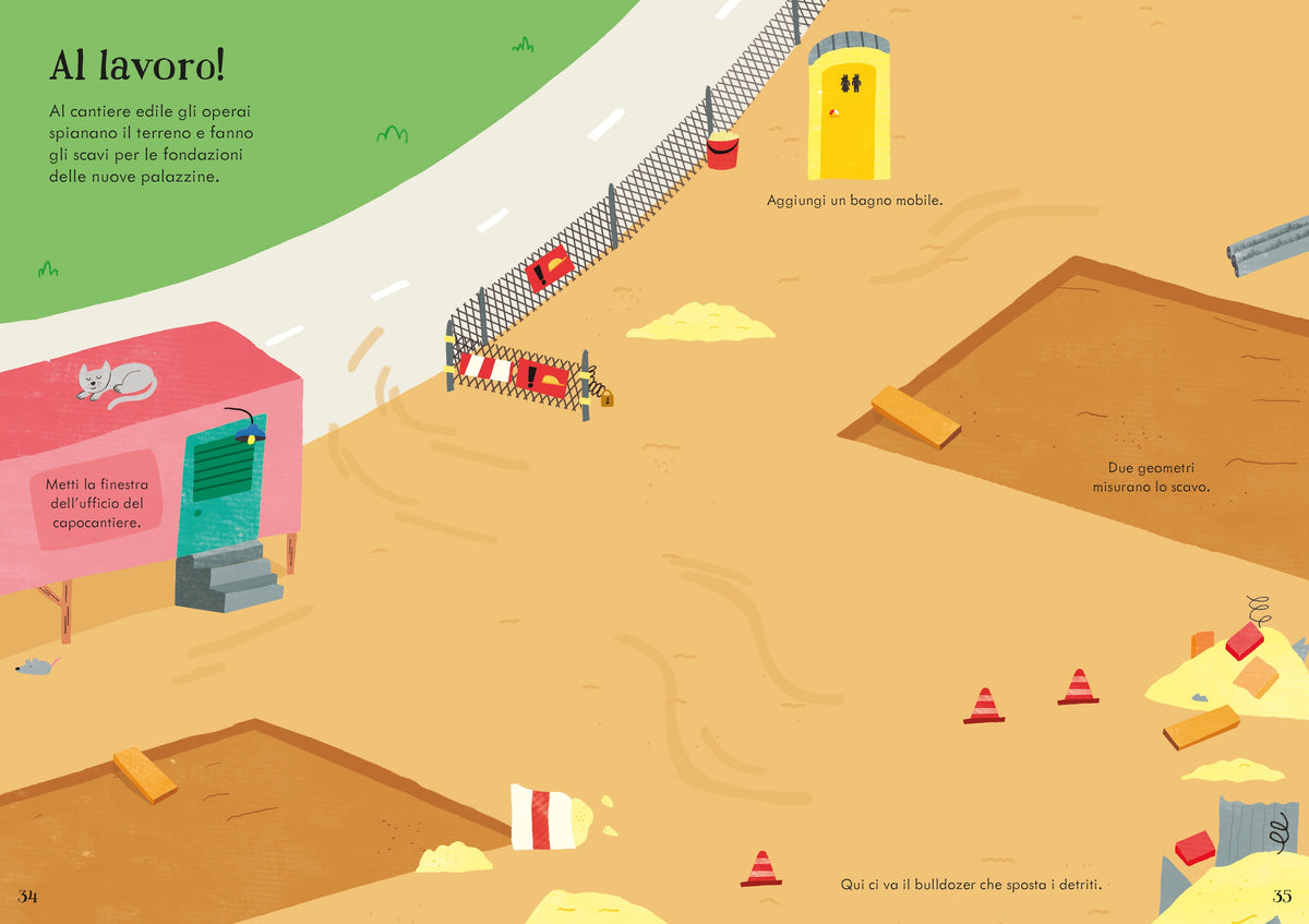 Macchine, a lavoro! - Usborne - pagine interne