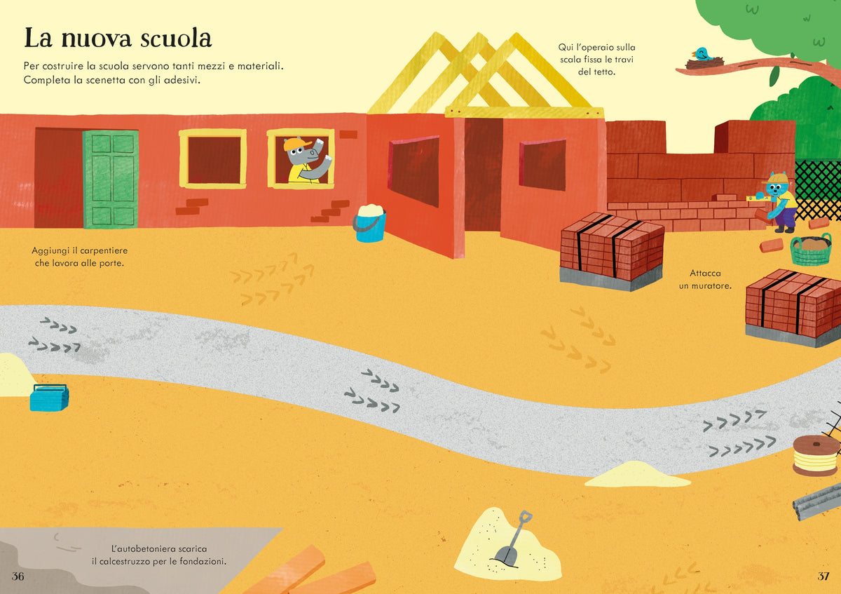 Macchine, a lavoro! - Usborne - pagine interne