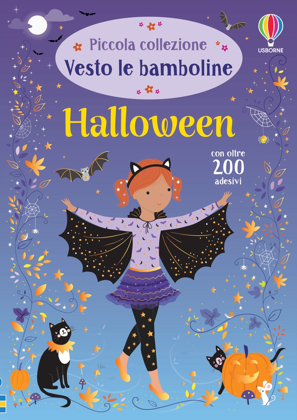 Vesto le bamboline - Halloween - Fiona Watt - Usborne - copertina