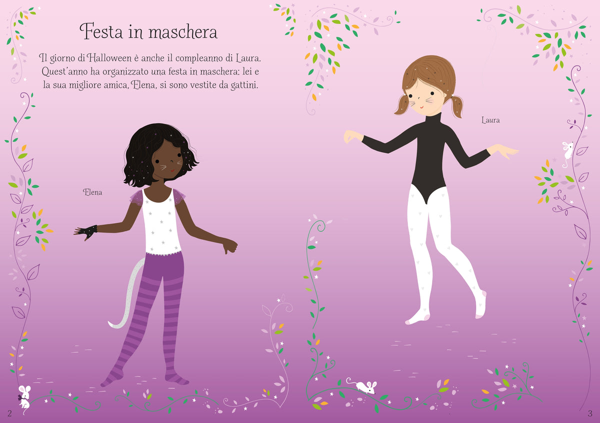 Vesto le bamboline - Halloween - Usborne - pagine interne