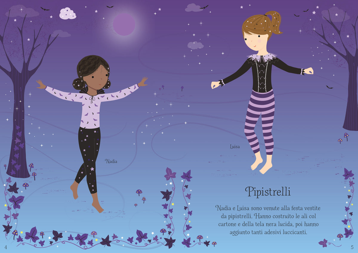 Vesto le bamboline - Halloween - Usborne - pagine interne