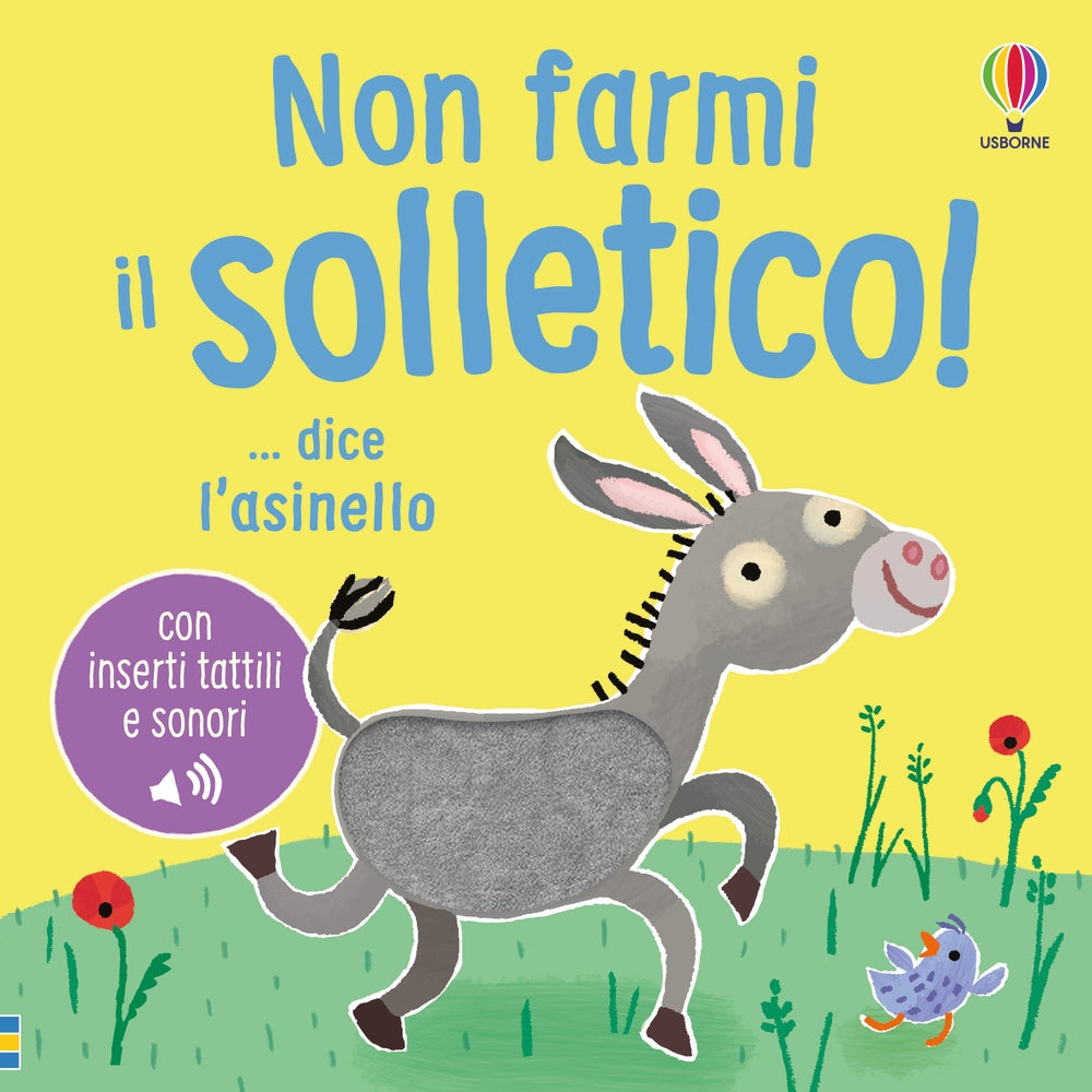Non farmi il solletico! ... dice l'asinello - Sam Taplin - Usborne - copertina