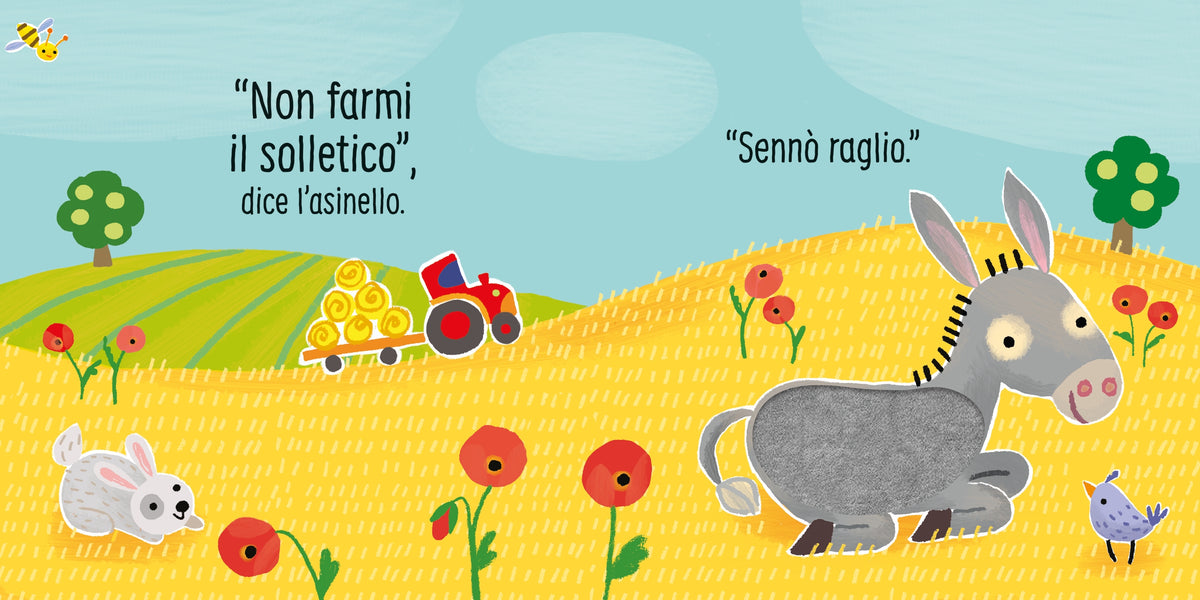 Non farmi il solletico! ... dice l'asinello - Usborne - pagine interne