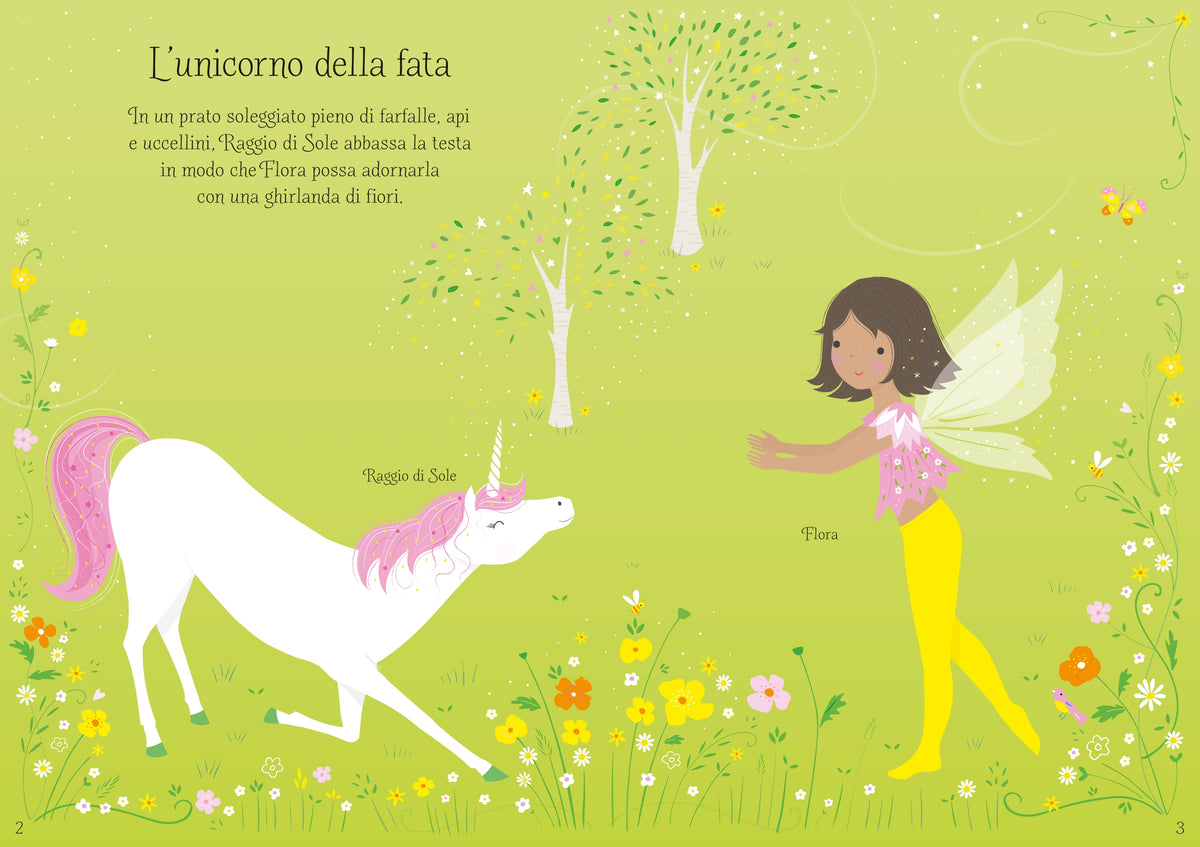 Vesto le bamboline - Unicorni e Sirenette - Usborne - pagine interne