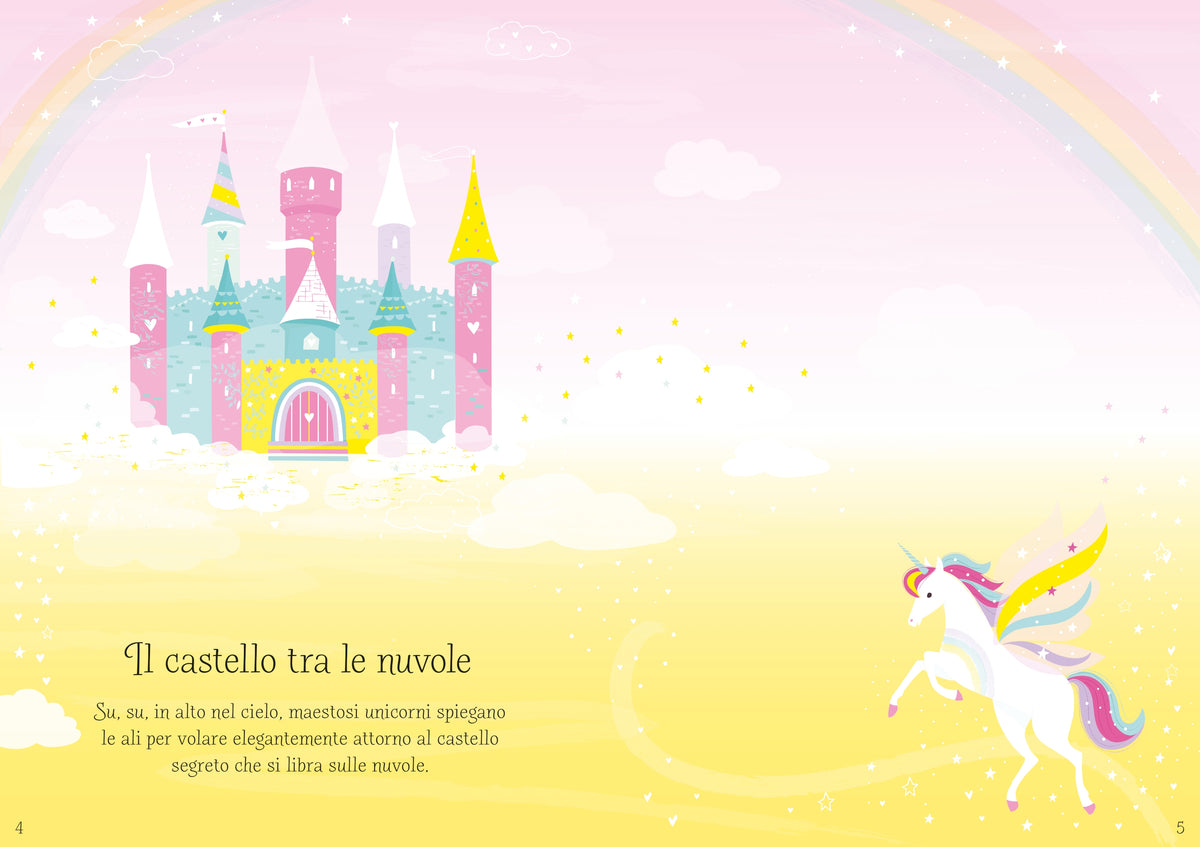 Vesto le bamboline - Unicorni e Sirenette - Usborne - pagine interne