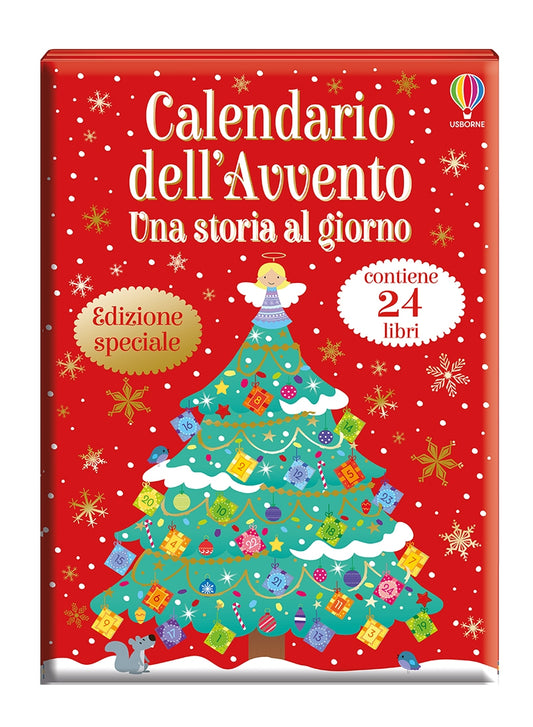 Calendario dell'Avvento - Una storia al giorno Volume 1 - Usborne - copertina