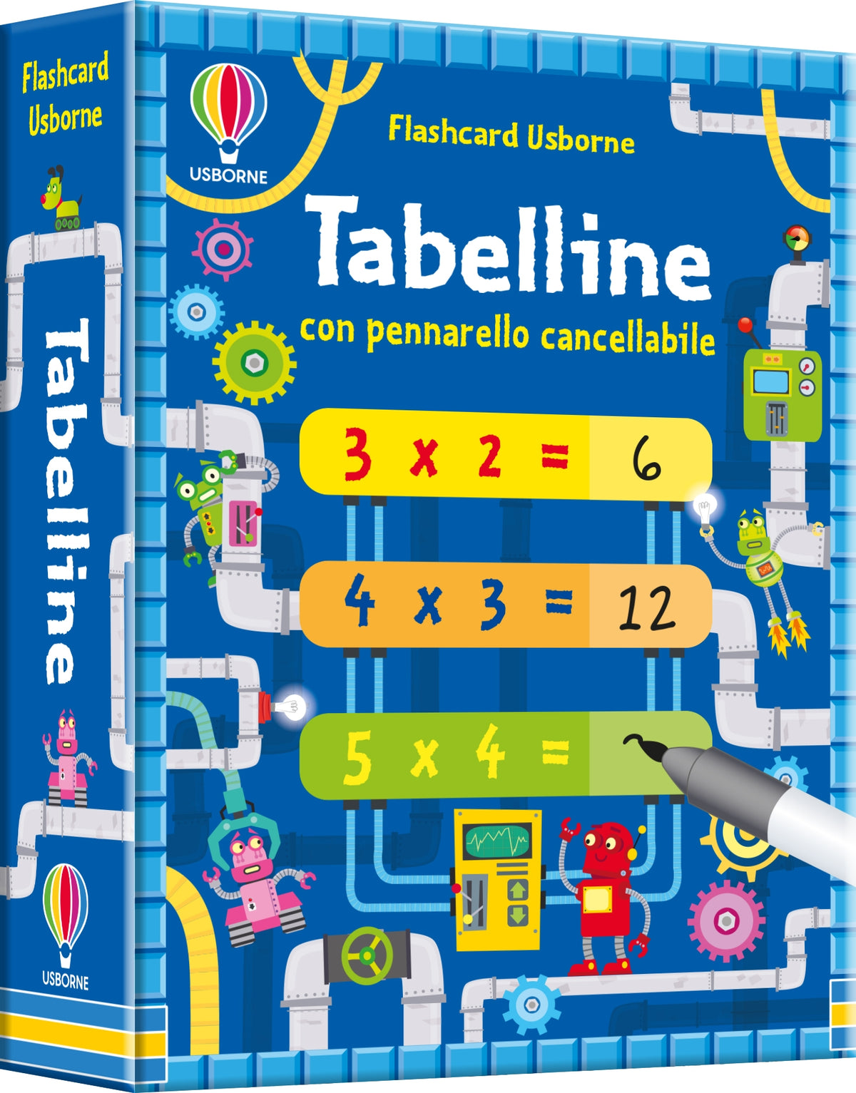 Flashcard Usborne - Tabelline - Kirsteen Robson - Usborne - copertina