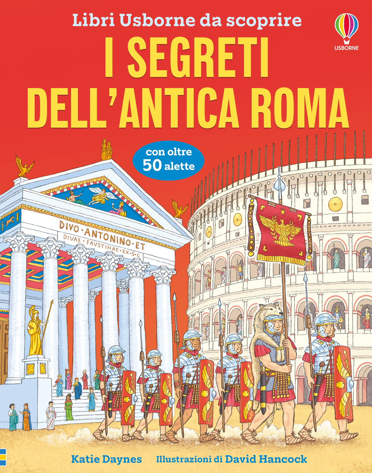 I segreti dell'antica Roma - Katie Daynes - Usborne - copertina