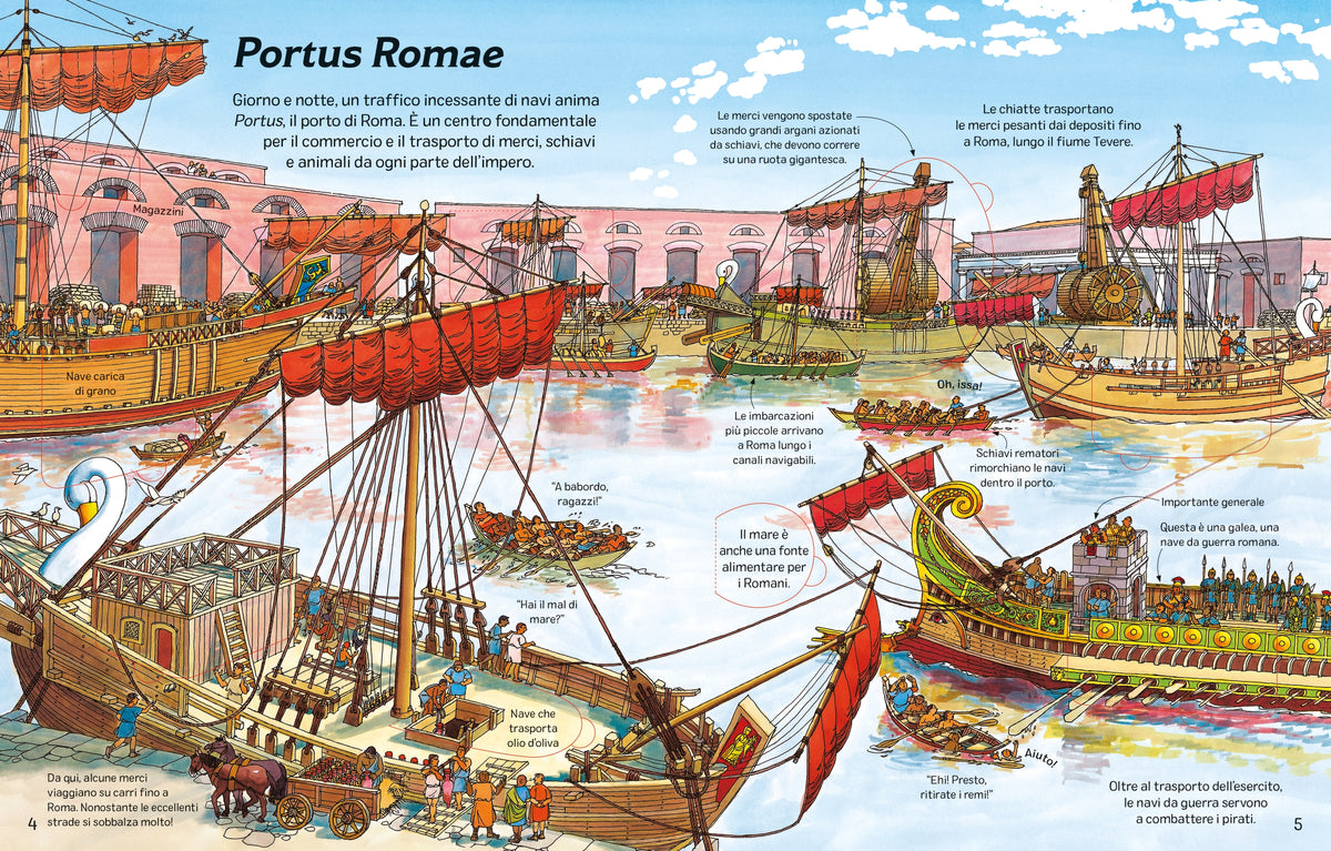I segreti dell'antica Roma - Usborne - pagine interne