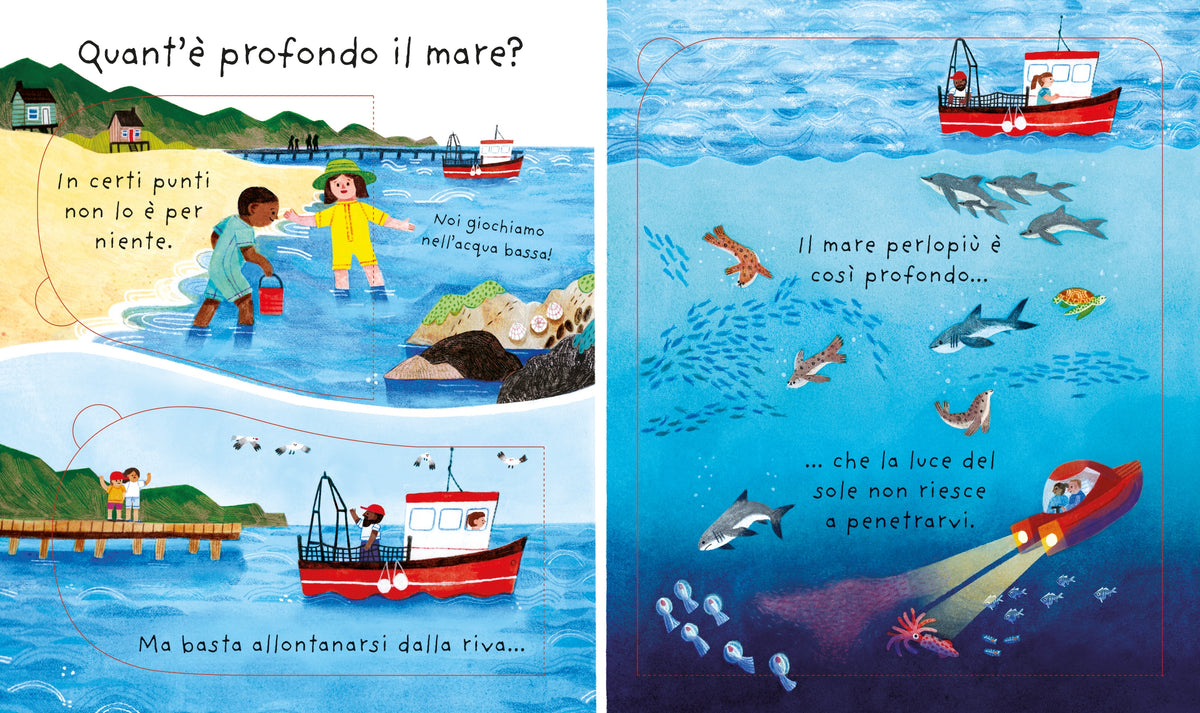 Quant'è profondo il mare? - Usborne - pagine interne
