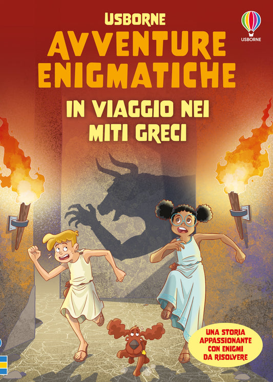 In viaggio nei miti greci - Russell Punter - Usborne - copertina