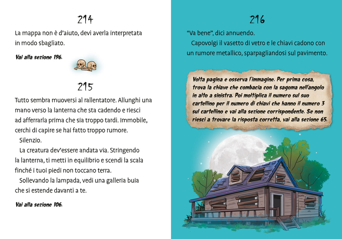 Il mistero del lupo mannaro - Usborne - pagine interne
