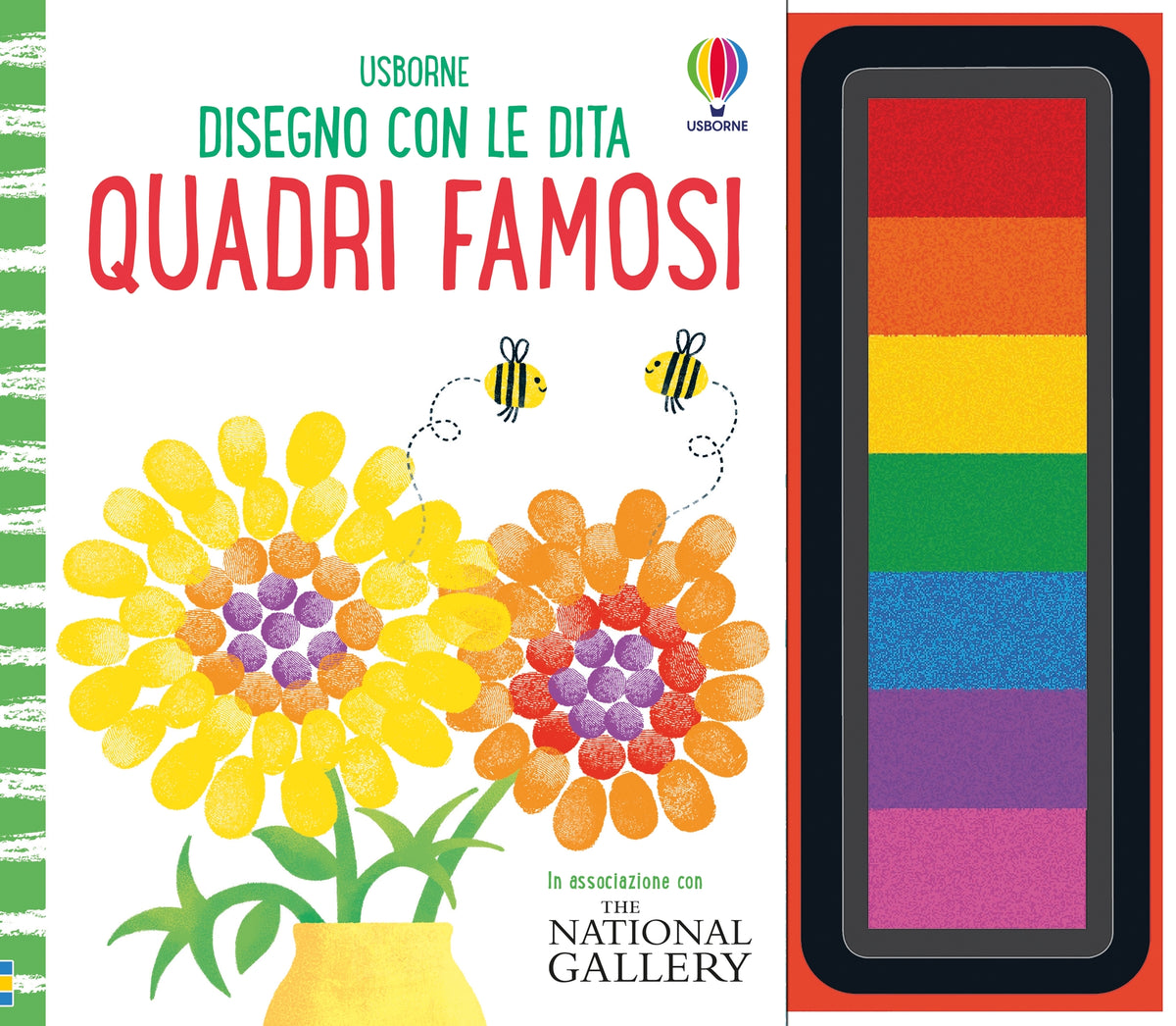 Disegno con le dita - Quadri famosi - Rosie Dickins - Usborne - copertina