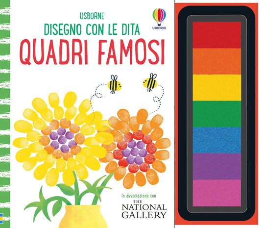 Disegno con le dita - Quadri famosi - Rosie Dickins - Usborne - copertina