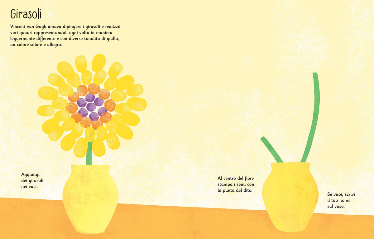Disegno con le dita - Quadri famosi - Usborne - pagine interne