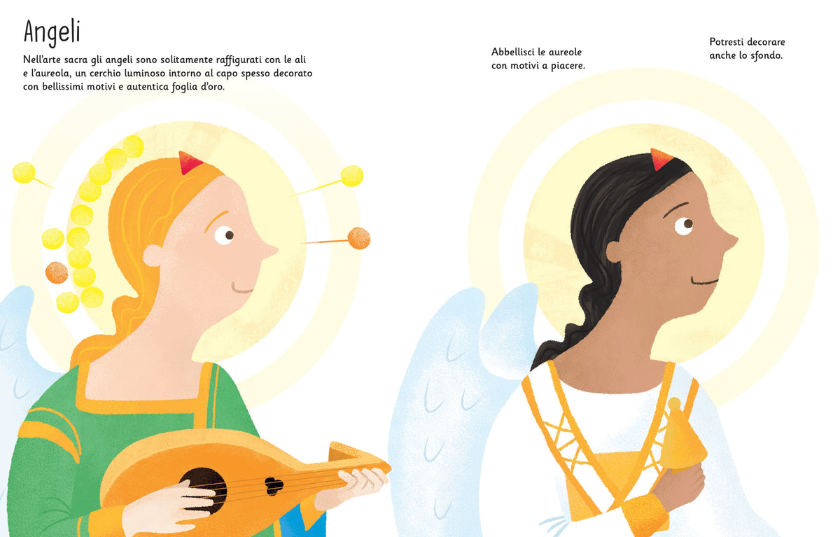 Disegno con le dita - Quadri famosi - Usborne - pagine interne