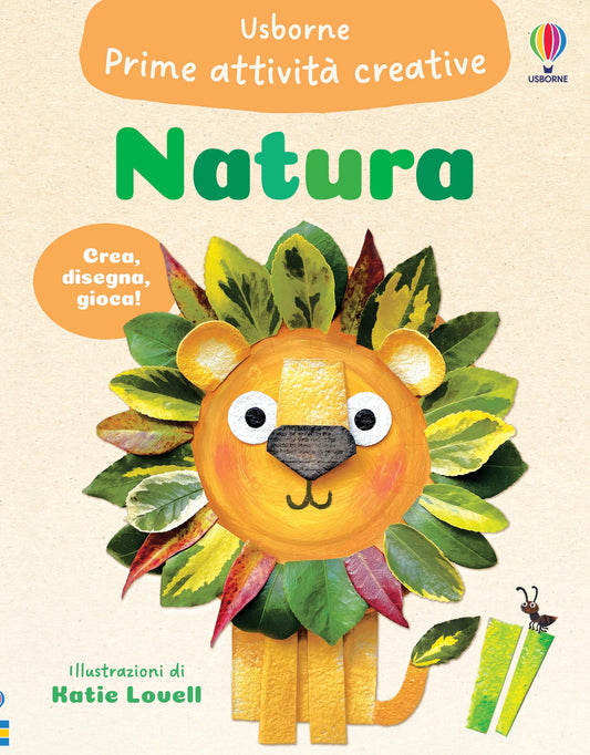 Prime attività creative - Natura - Rosie Dickins - Usborne - copertina