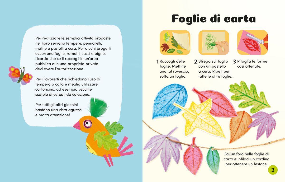 Prime attività creative - Natura - Usborne - pagine interne