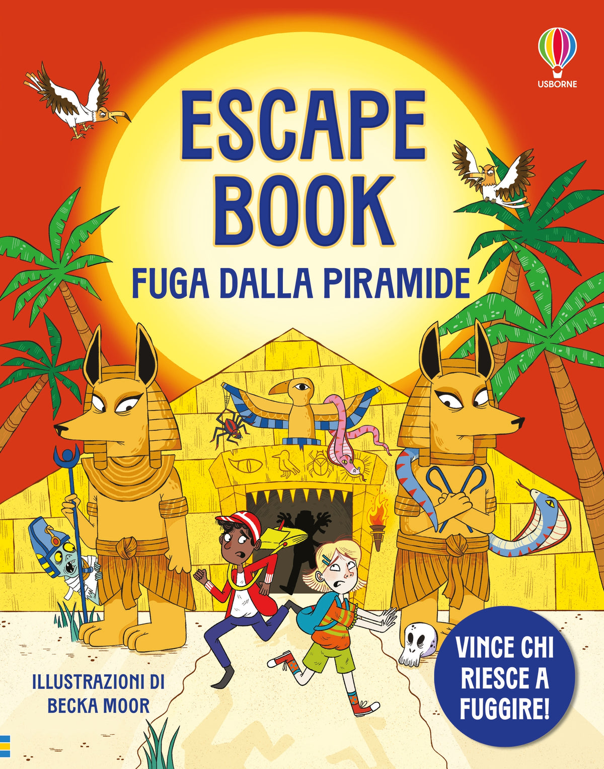 Fuga dalla piramide - Sam Smith - Usborne - copertina